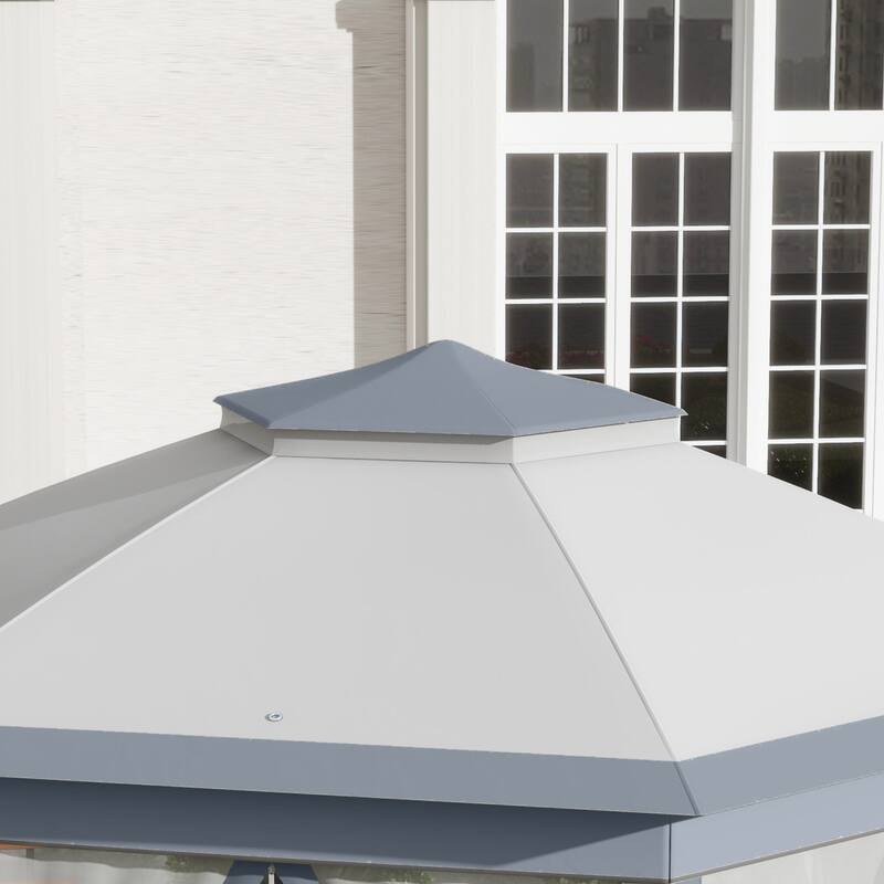 Masi 12-foot Hexagonal Pop-up Patio Gazebo by Havenside Home