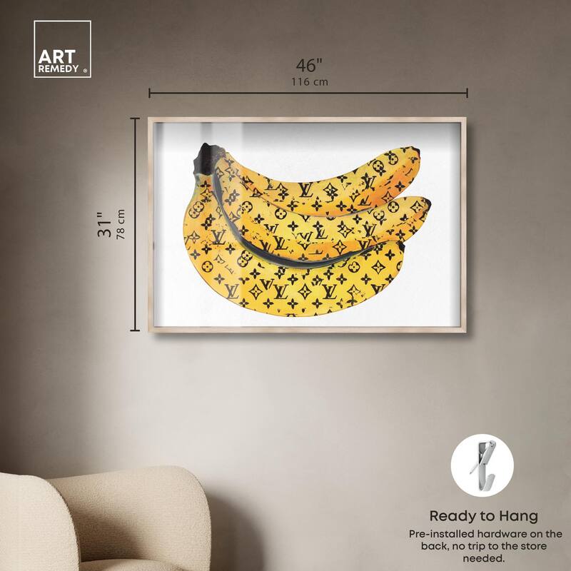 Fashion Bananas Shadowbox by Art Remedy