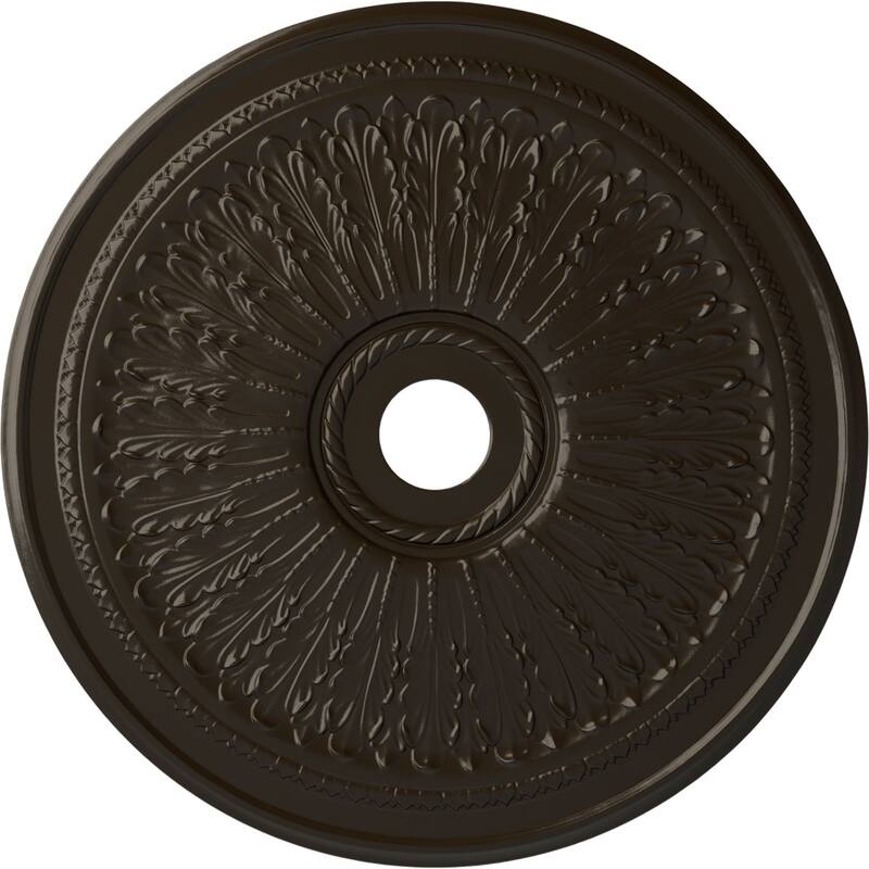 29 1/8"OD x 3 5/8"ID x 1"P Oakleaf Ceiling Medallion