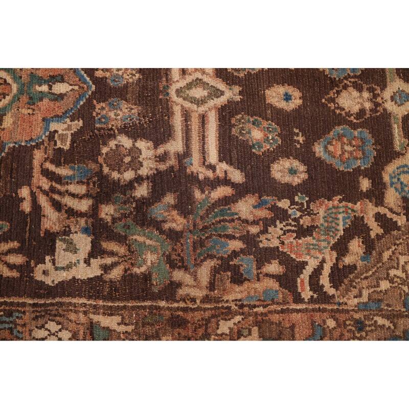 ECARPETGALLERY Hand-knotted Antalya Vintage Brown Wool Rug - 3'6 x 6'5