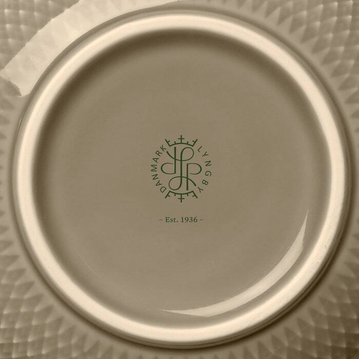 Rhombe Earth Bowl, Clay, Ø: 6.1" - Ø: 6.1"