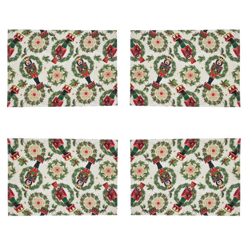 Nutcracker Design Table Mats (Set of 4)