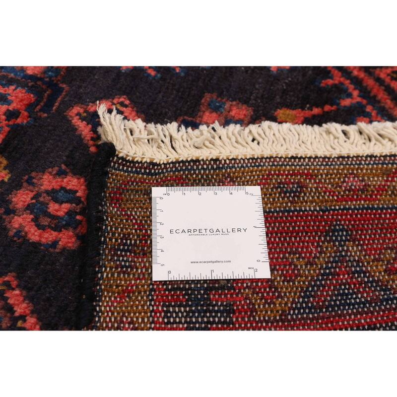ECARPETGALLERY Hand-knotted Andelz Navy Wool Rug - 3'8 x 5'5
