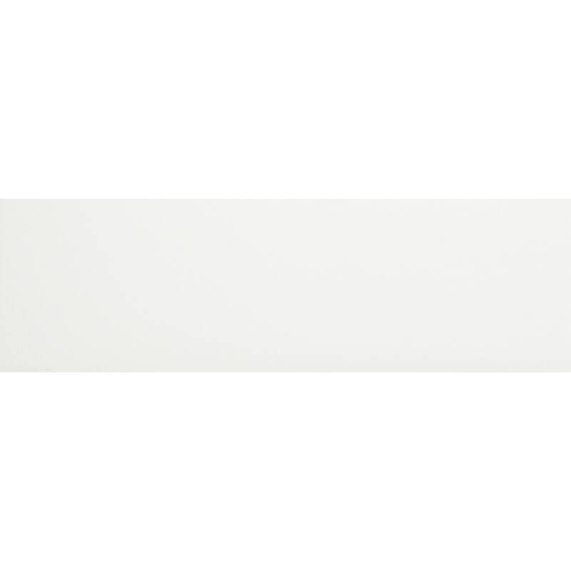 The Tile Life Penthouse 4x12 White Glossy Porcelain Floor & Wall Tile