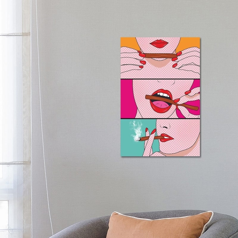 iCanvas "Weed Time" by Mark Ashkenazi Canvas Print - 26x18x1.5