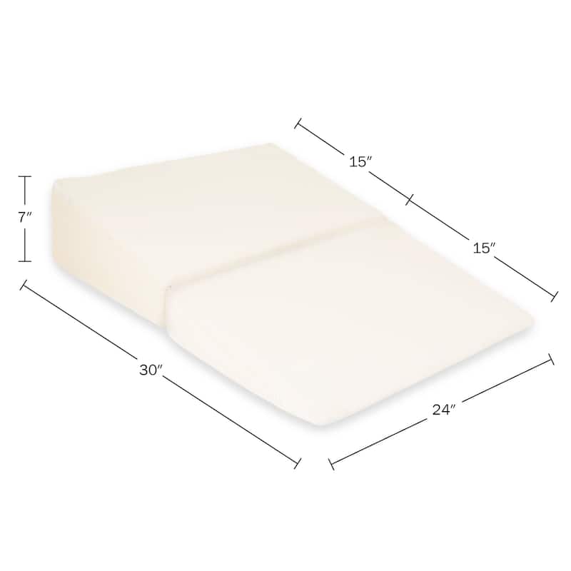 Natural Pedic Folding Wedge Memory Foam Pillow