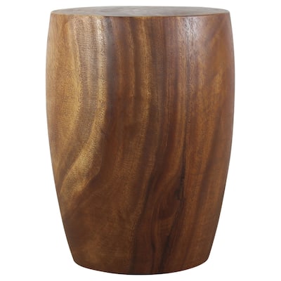 Haussmann® Wood Merlot End Table 15 D x 20 inch High Walnut Oil - 15" x 15" x 20"