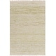 preview thumbnail 15 of 33, Hand-Woven Luther Solid Viscose Area Rug - 5' x 7' 6" Olive