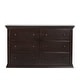 preview thumbnail 2 of 13, Suite Bebe Universal 6 Drawer Double Dresser