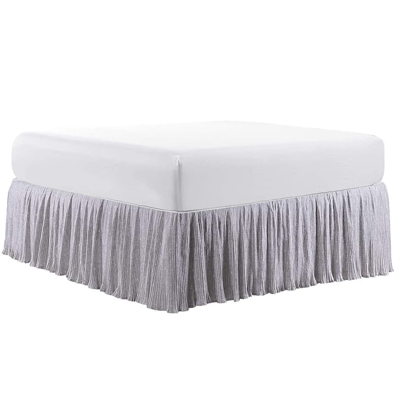 Home Soft Things Pleated Bed Skirt