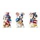 preview thumbnail 5 of 8, Glitzhome 4.5"H Set of 3 Patriotic Americana Resin Dogs Table Decor