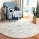 preview thumbnail 7 of 36, SAFAVIEH Handmade Blossom Almyra Modern Floral Wool Rug 6' Round - Grey/Multi - Round