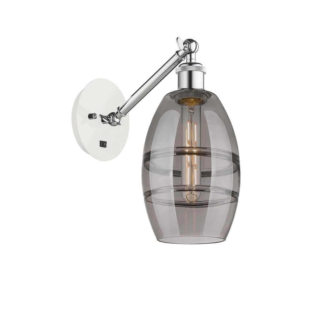 Innovations Lighting 317-1W-8-6 Vaz Sconce Vaz 8" Tall Wall Sconce