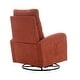 preview thumbnail 9 of 14, Upholstered Recliner Swivel Glider with Side Bag