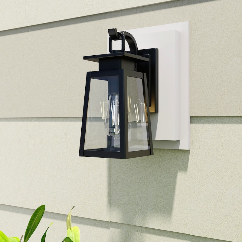 2 Pack 1-Light Outdoor Wall Light - 5"x6.73"x10.51"