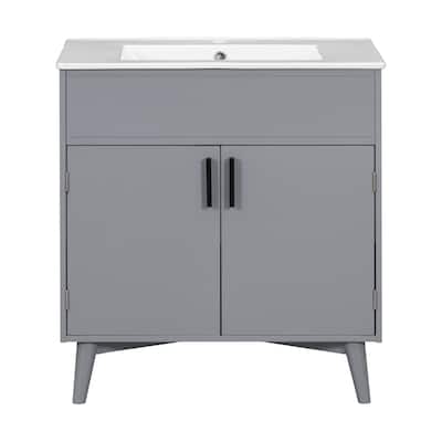 Bathroom Vanity Set,Combo Cabinet,Bathroom Storage Cabinet with Soft Closing Doors
