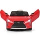preview thumbnail 1 of 7, Costway 12V Kids Ride on Car Lexus LC500 Licensed Remote Control - 42''x24.5''x17.5'' Red - 42''x24.5''x17.5'' - Kids
