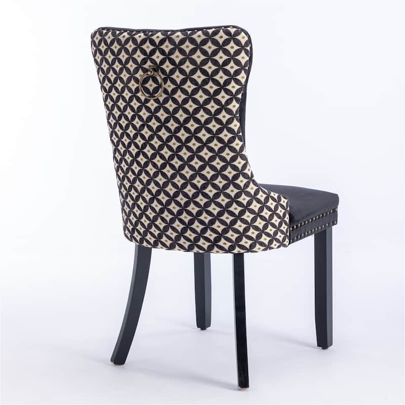 Classic Velvet Dining Chairs Set Of 2