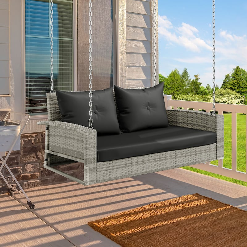 2 Person Porch Swing - Slate