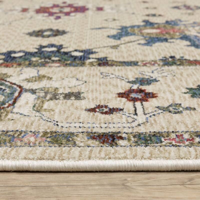 Style Haven Henretta Global Persian Inspired Fringe Edge Area Rug