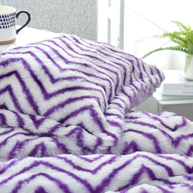 Snowball® Oceans - Coma Inducer® Oversized Comforter Set - Zebra Ripple