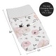 preview thumbnail 5 of 4, Sweet Jojo Designs Changing Pad Cover for the Pink and Grey Watercolor Floral Collection