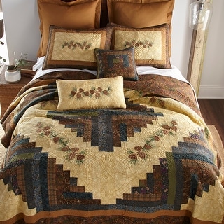 Details about   Donna Sharp Colorful Texas Quilt **KING** 3-PC Set Rustic Lodge Country Star New 