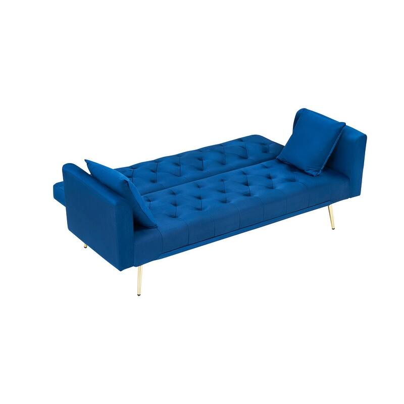 71" Convertible Double Folding Living Room Sofa Bed