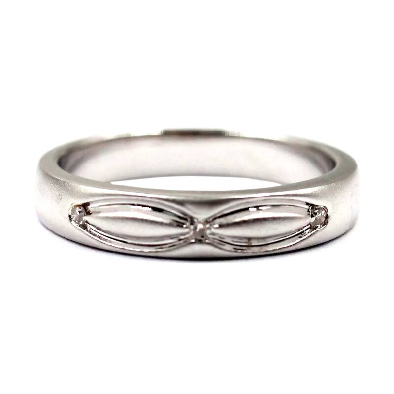 925 Sterling Silver Diamond Band Ring