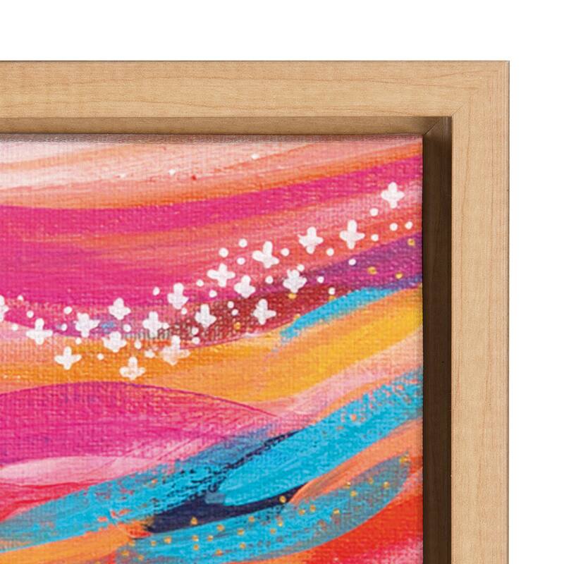 Kate and Laurel Sylvie Strokes Frame Canvas by Jessi Raulet of Ettavee