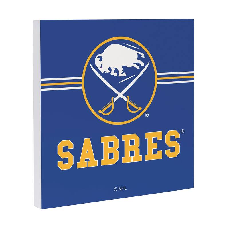 Buffalo Sabres Wooden Door Decor Wall Sign - Multi-Color