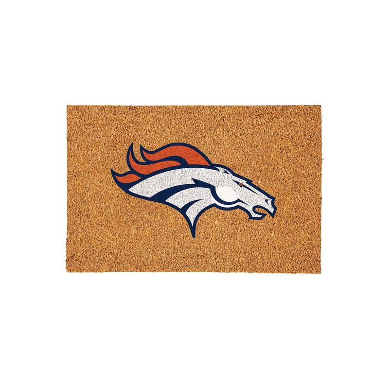 Denver Broncos Full Color Indoor/Outdoor Coir Mat