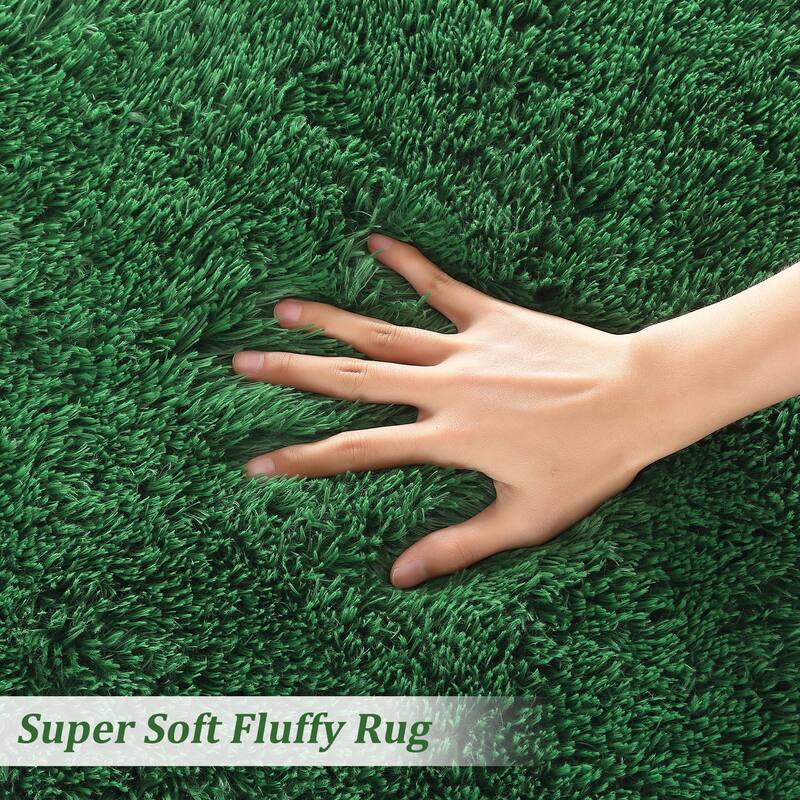Garvee Shag Fluffy Area Rug Modern Indoor Plush Shaggy Carpet