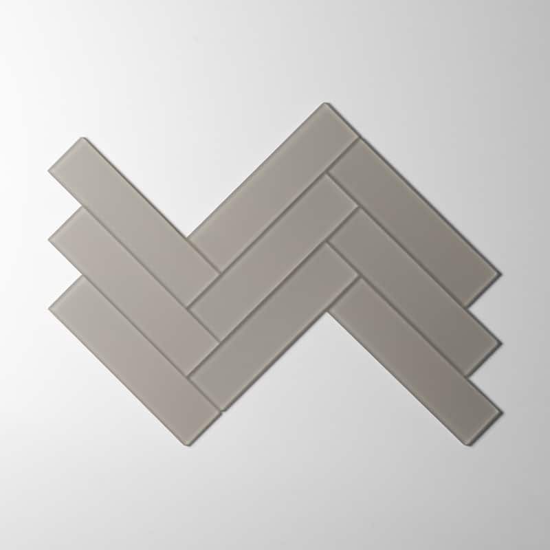 2 in. x 8 in. Glass Subway Wall Tile