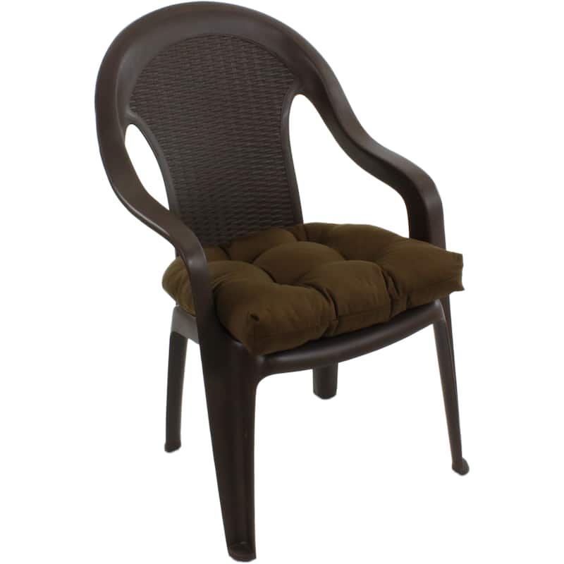 Indoor/Outdoor Plush Patio Seat Cushion - 20" x 20" x 3"
