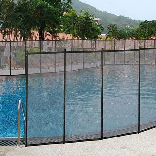 Costway In-Ground Swimming Pool Safety Fence Section Accidental