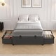preview thumbnail 7 of 5, Twin Size Bed Frame 2 Large Storage Drawers Platform Bed Metal Kids