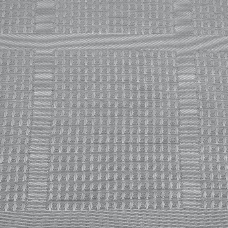 Elle Décor Jacquard Solid Weave Shower Curtain in Grey