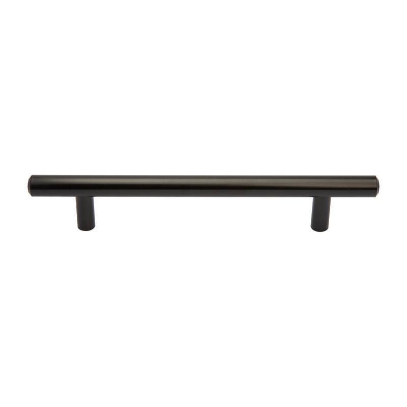 Utopia Alley Carli Cabinet Pull Handle, Brushed nickel/Matt Black 3", 5" and 12.5" Center to Center