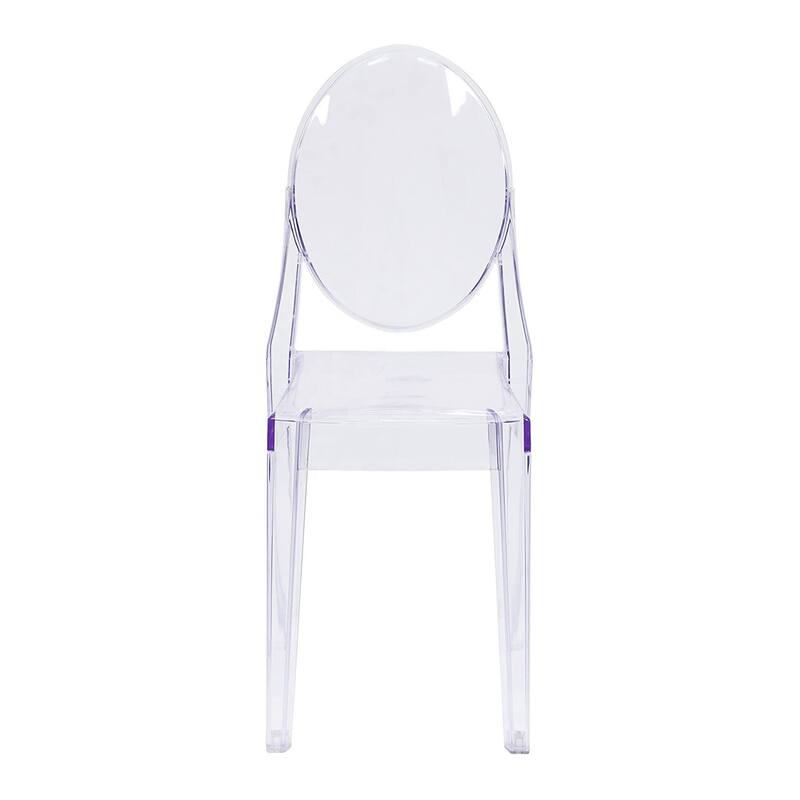 Ghost Armless Chair H35.5 (SH18)x W15.5x D19.5 Bed Bath & Beyond