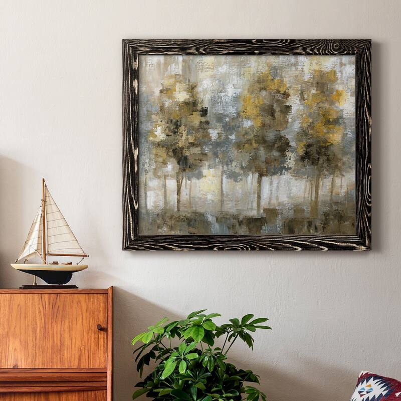 Linen Trees-Premium Framed Canvas - Ready to Hang