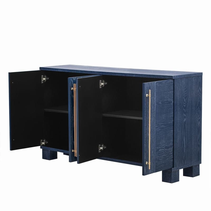 60''W Sideboard with Adjustable Shelves - N/A