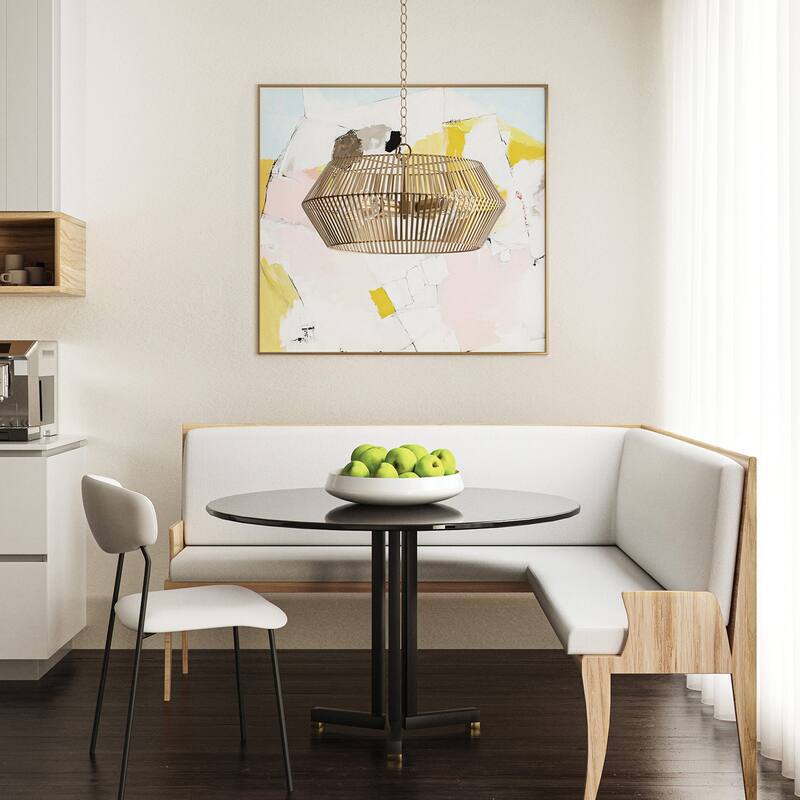 Kaiya 4-Light Pendant - 22"W x 11.50"H