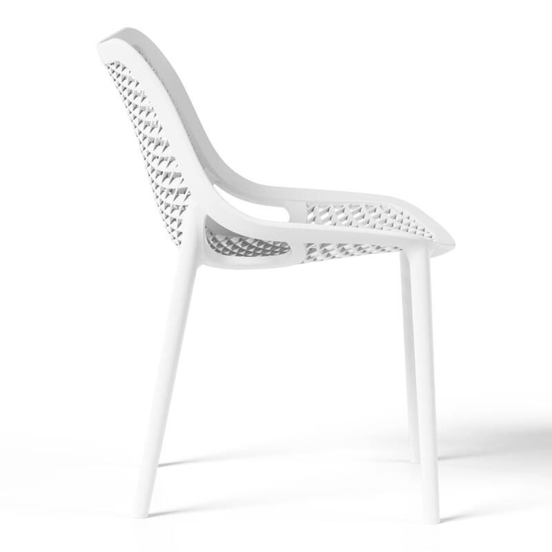 Frond and Form 4-Person Outdoor Square Dining Set