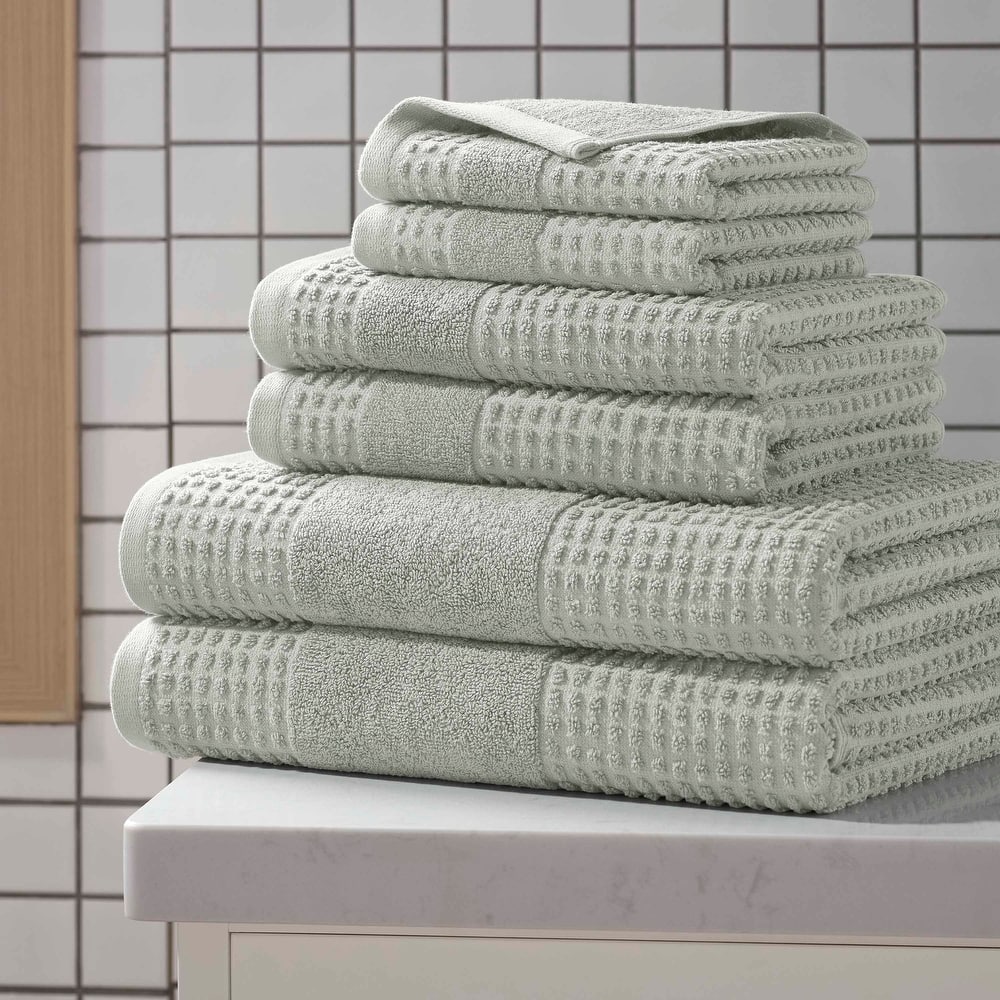 Martex Expression Air Sculpted 6-Piece Towel Set Soft & Absorbent