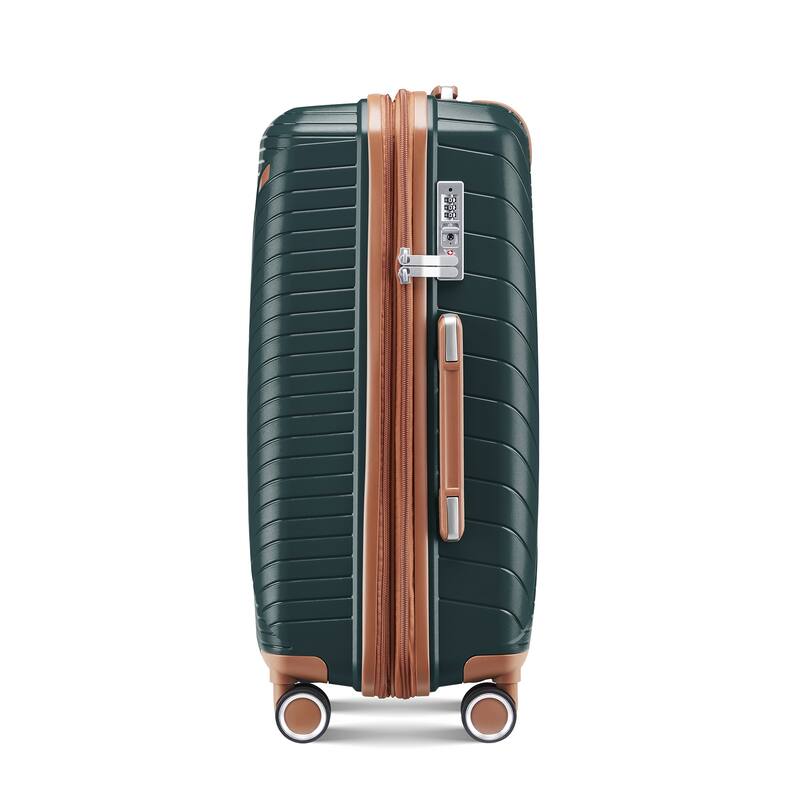 Stylish Lightweight Luggage 4-Piece Set with Expandable Space and Spinner Wheels for Planes and Travel