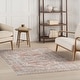 preview thumbnail 19 of 41, Nuloom Benoite Splashguard Medallion Machine Washable Area Rug 2'6" x 8' Runner - Brick