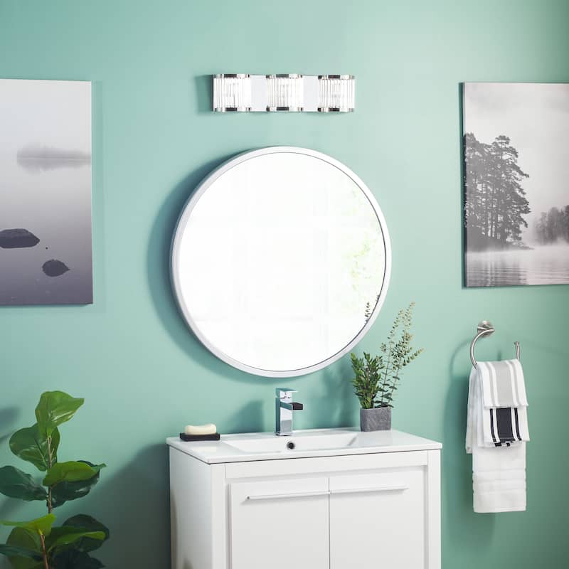 SAFAVIEH Lighting Adelie Maverick Light Led Wall Sconce - 19"x3.3"x4.8" - Matte Black - 19Wx3Dx5H