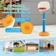 preview thumbnail 15 of 16, Costway Kids Children Basketball Hoop Stand Adjustable Height Indoor