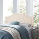 preview thumbnail 7 of 16, Elinor Upholstered Full/ Queen Headboard by Christopher Knight Home